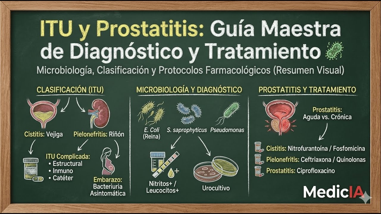 ITU y Prostatitis: Guía Maestra de Diagnóstico y Tratamiento 🦠 - YouTube