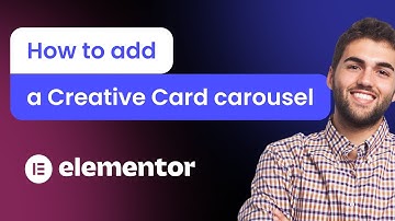 How to add a Creative Card Carousel to Elementor