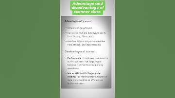 "Scanner Class in Java: Pros & Cons You Need to Know for Efficient Input Handling!"