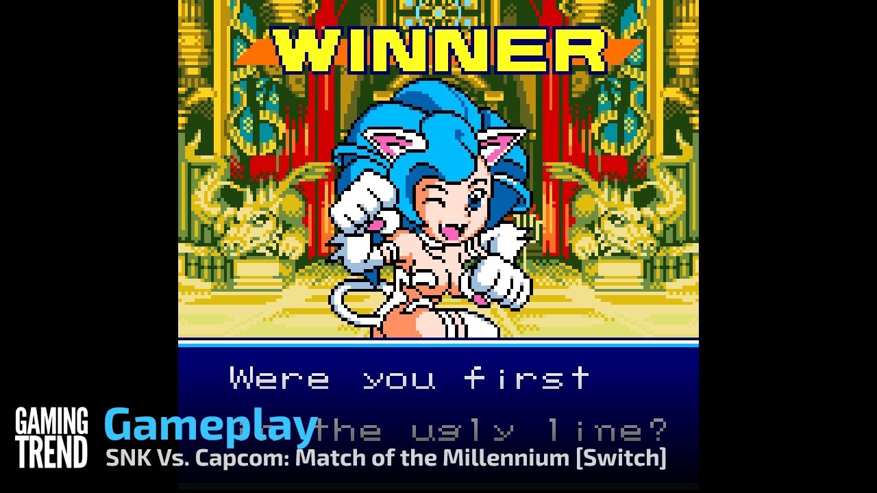 Snk Vs Capcom The Match of Millennium Nintendo Switch gameplay 