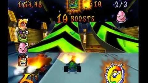 Crash Nitro Kart Team Race PS2 HYPER SPACEWAY
