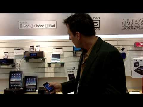 CES 2011: iHome ia100 bluetooth dock for iPad, iPod, iPhone