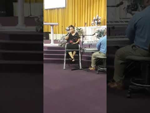 Apostle Dr. Denise Clark Bradford Ministers At Greater Grace Worship Center
