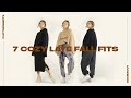 7 Cozy Late Fall Outfits | Lookbook