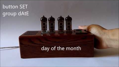 IV-11 4-Tube VFD  Clock