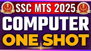 COMPUTER ONE SHOT FOR SSC MTS 2025 | SSC MTS Computer Class 2025 | COMPUTER FOR SSC MTS #SSCMTS2025