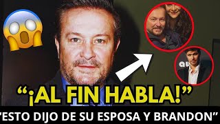 THE MYSTERY IS OVER! Arturo Peniche talks about his wife and Brandon😱
