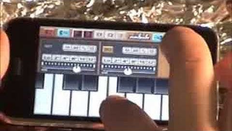 miniSynth, the iPhone Synthesizer (teaser)