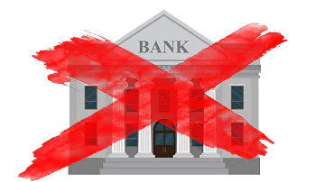 ¿Por qué no debe guardar su dinero en un banco?