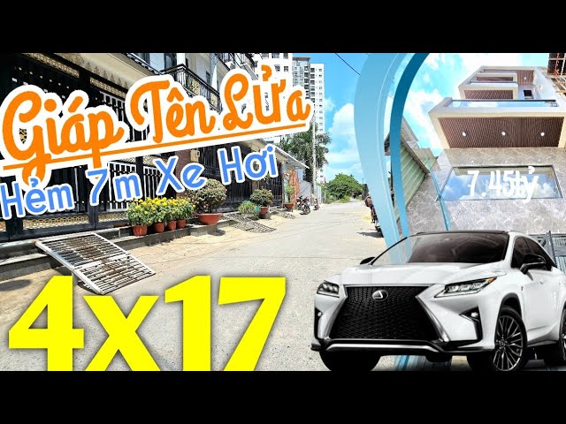 Chị 2 bán nhà Bình Tân giáp Tên Lửa 4x17m, 5 Phòng | Hẻm 7m xe hơi Lê Đức Anh sổ riêng, giá tốt