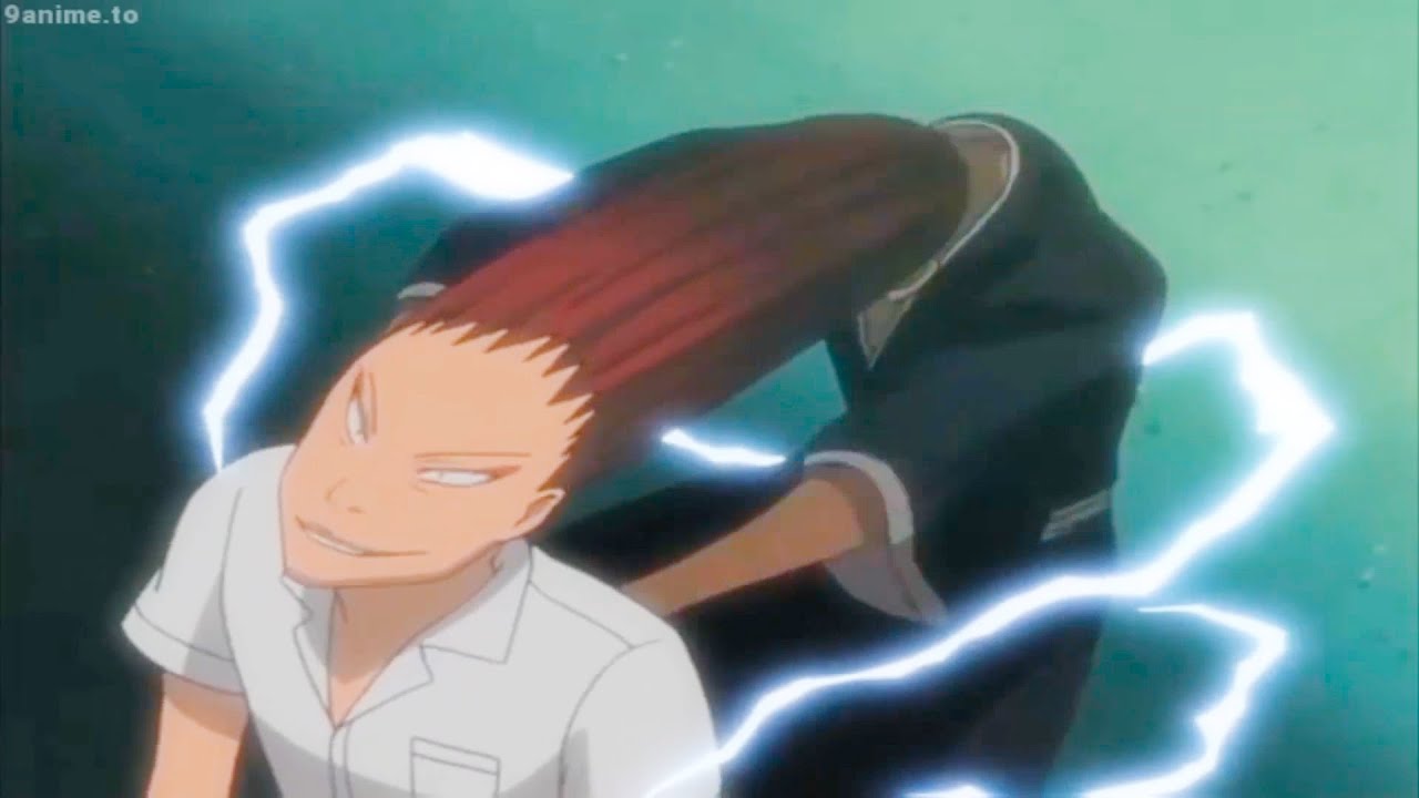 BLEACH「千年血戦篇」 Ikkaku stuck in the wig, Zanpakuto's manifested spirit is