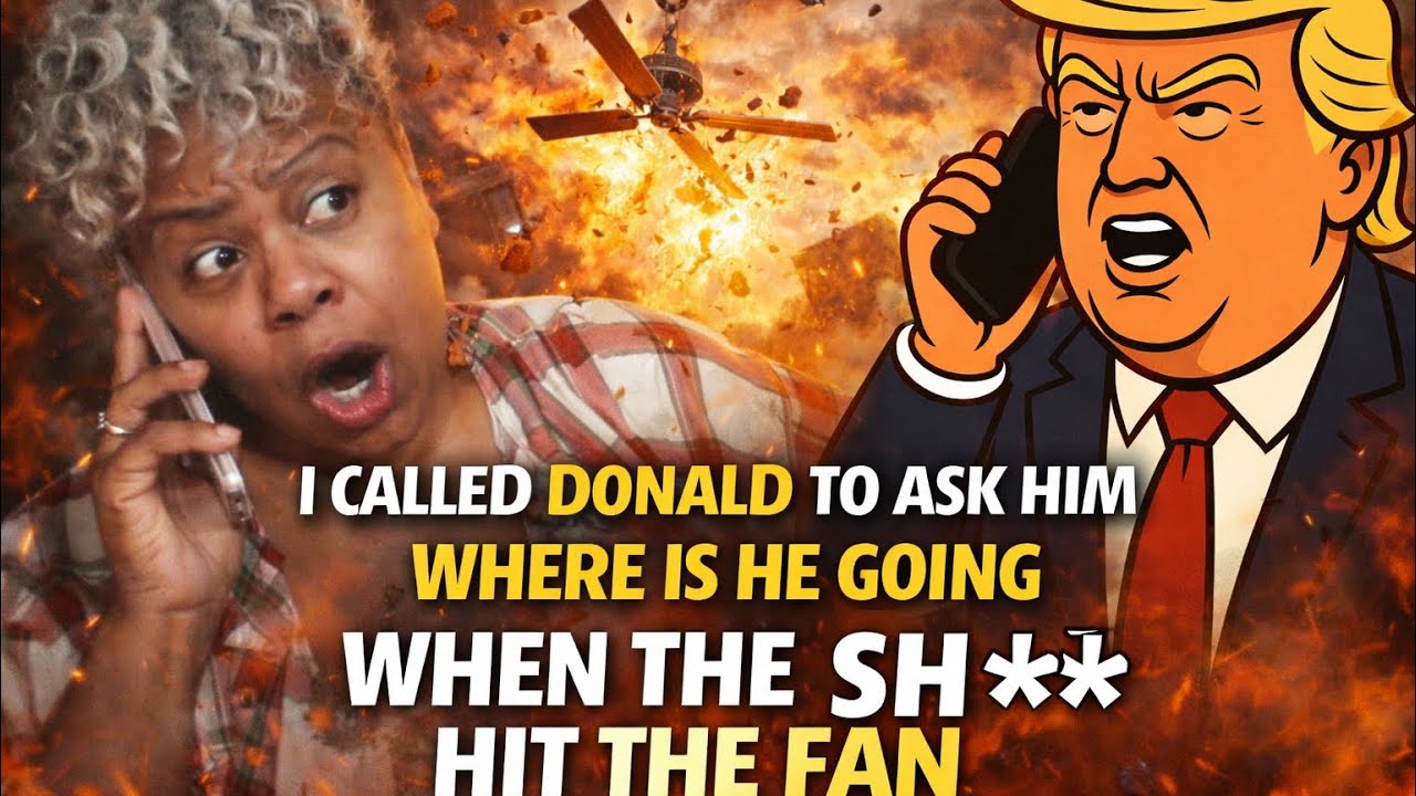 I Called Donald To Ask Where He’s Going When The Sh** Hit The Fan #comedy #politics