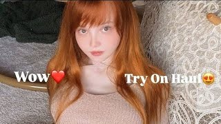 4K Try-On Haul + Transparent Cleaning Look | Lingerie, Bikinis & Chill Vibes 2026 | BBB #112 screenshot 2