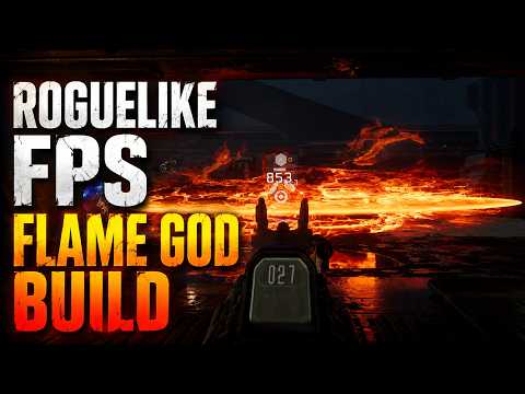 Flame GOD Roguelike FPS Build MELT Everything! Deadzone Rogue 2