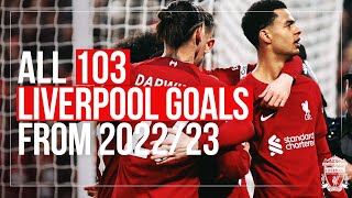 ALL 103 GOALS from 2022/23 season | Liverpool FC screenshot 1