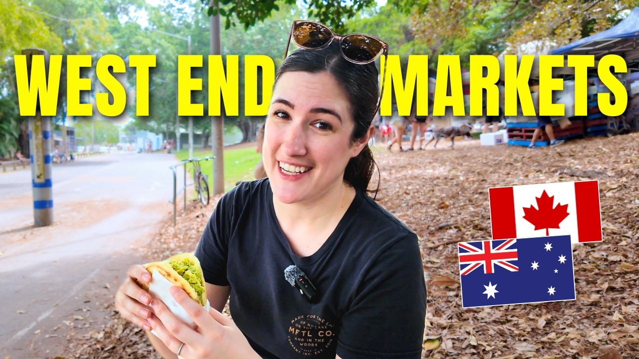 Брисбенский рынок, который нам все советовали посетить.