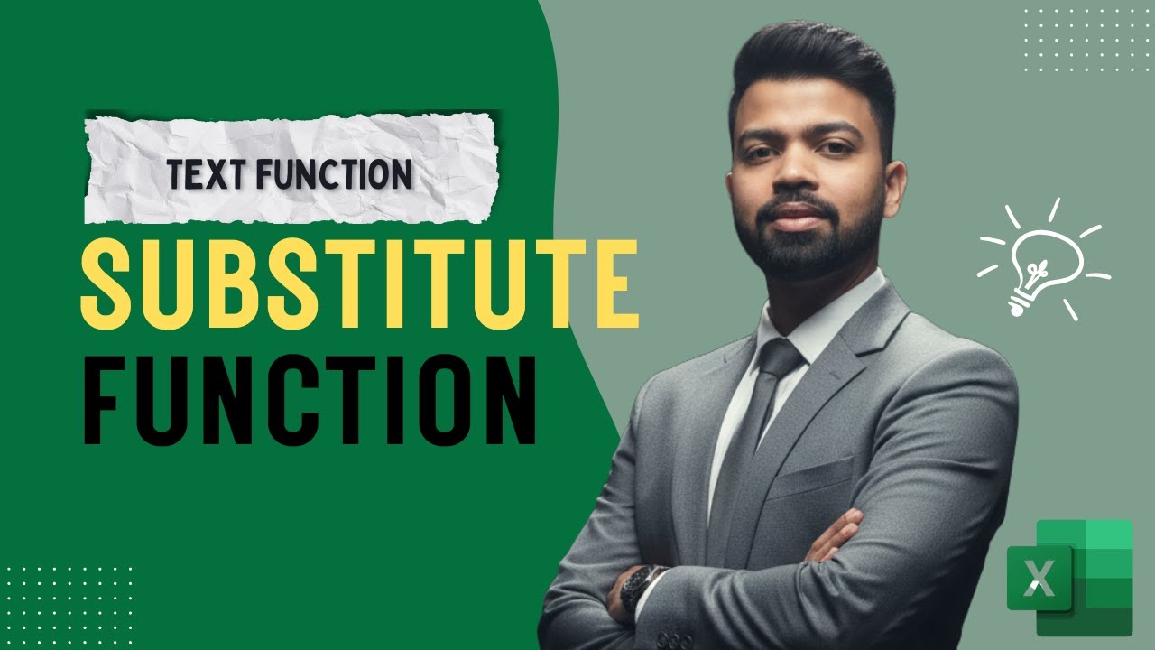 How to Replace Specific Text in Excel? | SUBSTITUTE Function Formula ...