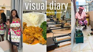 Visual Diary: My First DANCE CLASS, Gardening Updates, Celebrating Milestones, Work Training  /Linda