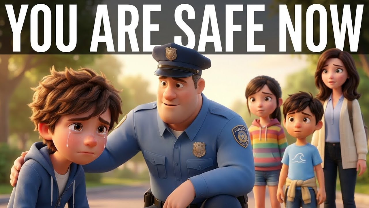 Ben Got Lost in the Park 😢 | A Family and Police Helped Him Find His Mom ❤️ | Kids Safety Story