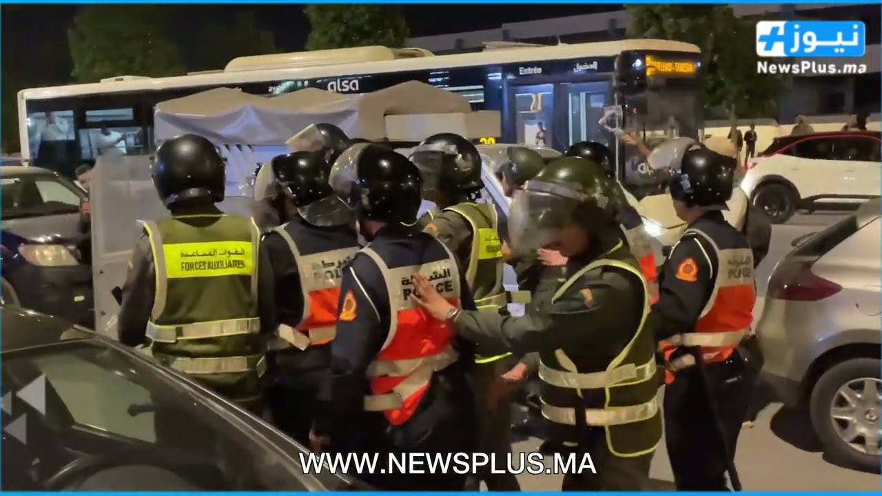 تمارة تشتعل.. قاصرون يقودون احتجاجات غاضبة تنفلت من السيطرة وتتحول إلى فوضى عارمة