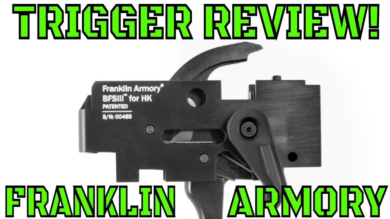 FRANKLIN ARMORY BFSIII HK-C1 BINARY TRIGGER REVIEW - AP5