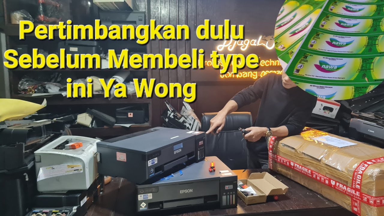 CETAK STICKER EPSON  L11050 Printer A3+ TINTA ART PAPER