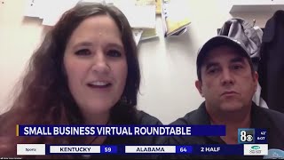 Gov. Sisolak holds virtual roundtable with small business owners to hear challenges they face, provi