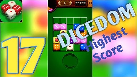 Dicedom - Merge Puzzle (by Fun Free Fun) Highest Score