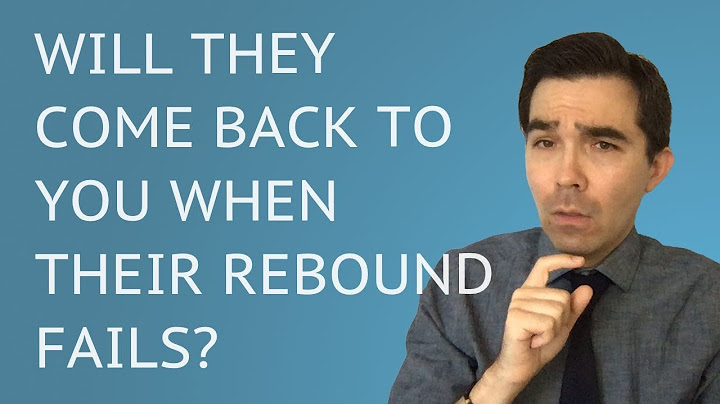 Will Your Ex Come Back After A Rebound?