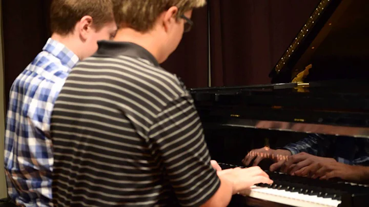 2016 Spring Recital Henry Hein and Max Bechtold