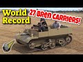 Historic Military Vehicle World Record  |  A Whole Convoy Of Tracked Carriers