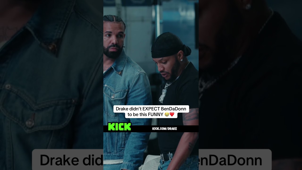Drake didn't EXPECT BenDaDonn to be this FUNNY 😭💀