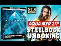 Aquaman 2 le royaume perdu  aqua mer 2  steelbook 4k u.bluray exclu fnac dc unboxing