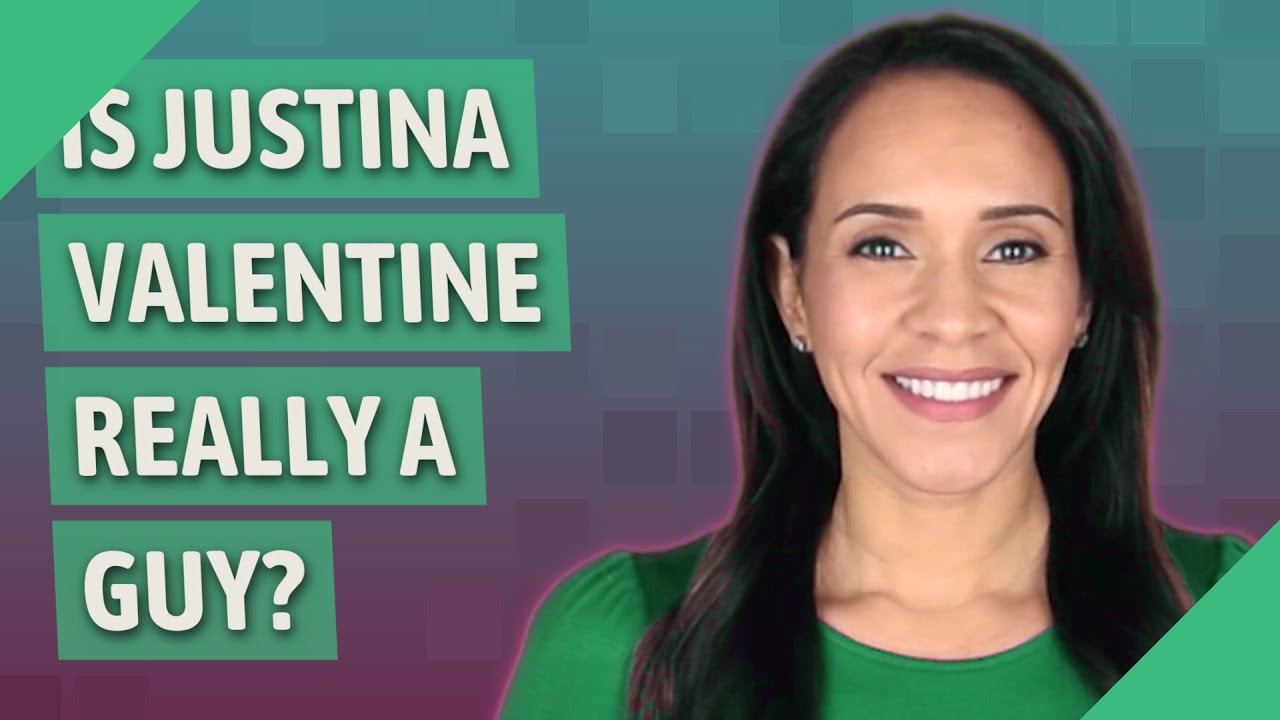 Is Justina Valentine really a guy? - YouTube