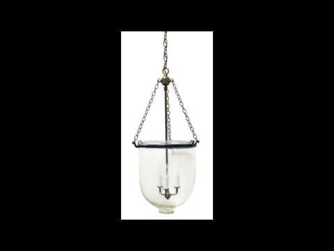 Antique Stamped Austrian Crystal Bell Jar