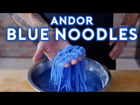 Binging with Babish Blue Noodles from Star Wars Andor