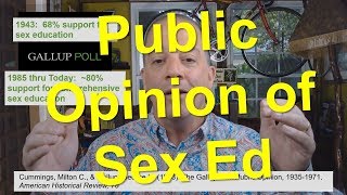 Public Opinion Of Sex Ed