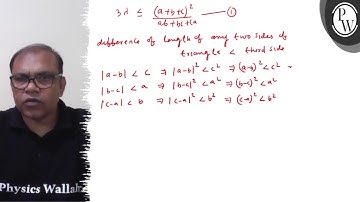 If a, b, c are the sides of a triangle A B C such that x^2-2(a+b+c) x+3 λ(a b+b c+c a)=0 has real...