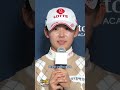 2026 LPGA 루키 황유민! 시즌 첫 대회를 앞둔 인터뷰🎙️ #shorts #lpga #golf #골프 #황유민