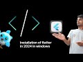 install flutter in windows in 2024 || flutter development day - 2