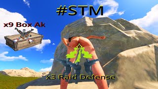 3 Raid Defenses In 1 Wipe With FartGang | #STM | RUST