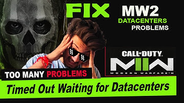 COD #MW2 Timed Out #Waiting for Datacenters | Modern warfare 2 timed out fix || by borntoplaygames