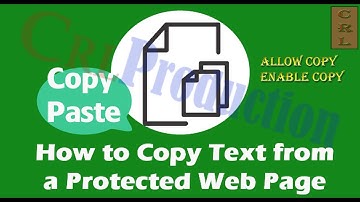 Copy Text From Copy Protected Websites | Simple Way To Copy Text From Copy Protected Website