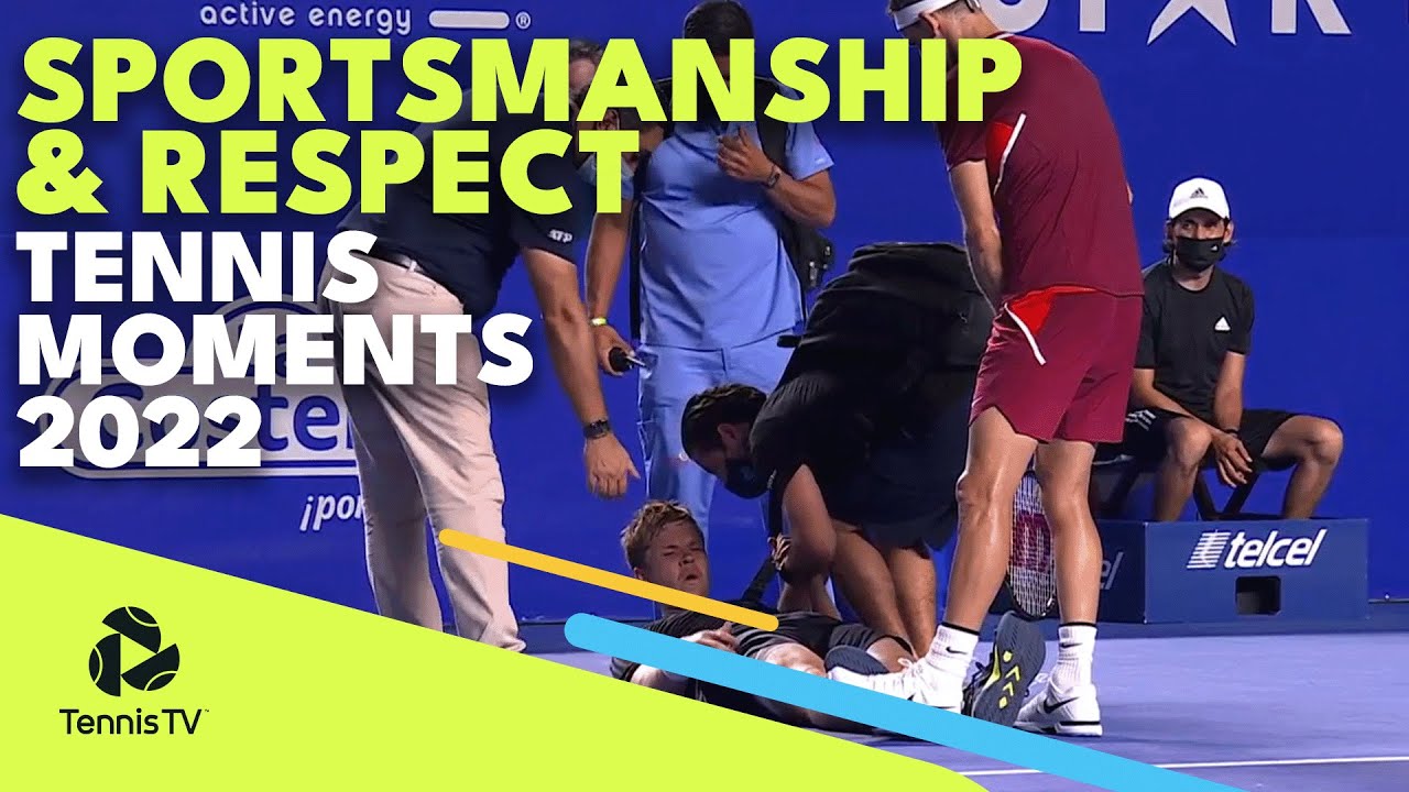 Sportsmanship and Respect Tennis Moments in 2022 🤝