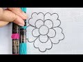 Flower Embroidery ! Modern Hand Embroidery Designs,Embroidery Designs,Flower 2 Stitches Needle Work