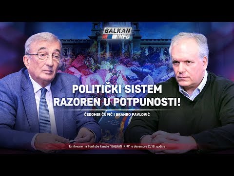 AKTUELNO: Politički Sistem Razoren U Potpunosti – Čedomir Čupić I Branko Pavlović (29.12.2018)