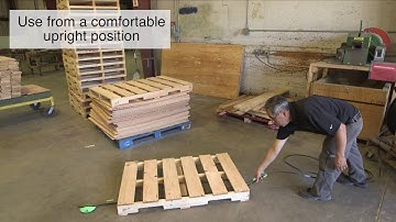 StrapBandit - The fastest and safest way to thread pallets.