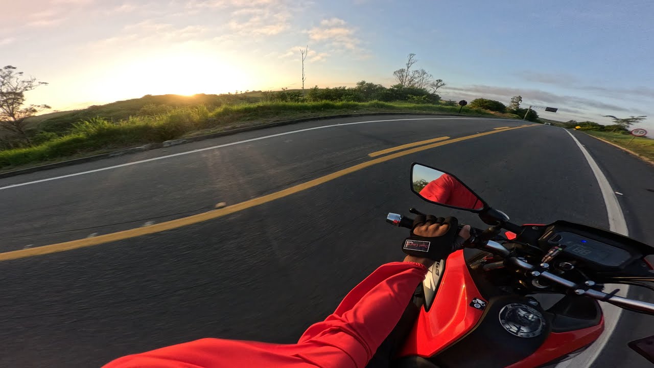 RODEI MAIS DE 300KM SOZINHO DE MOTO| BAxES