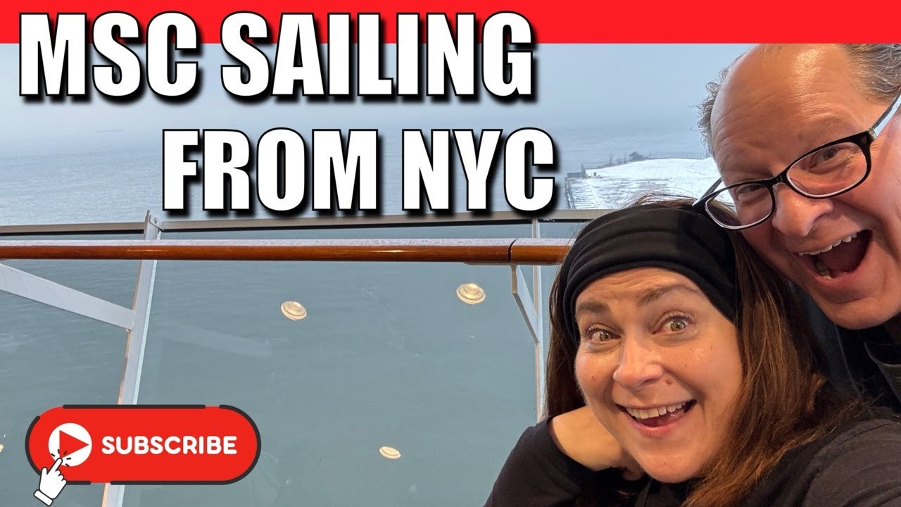 We are Sailing Away on MSC Meraviglia! 