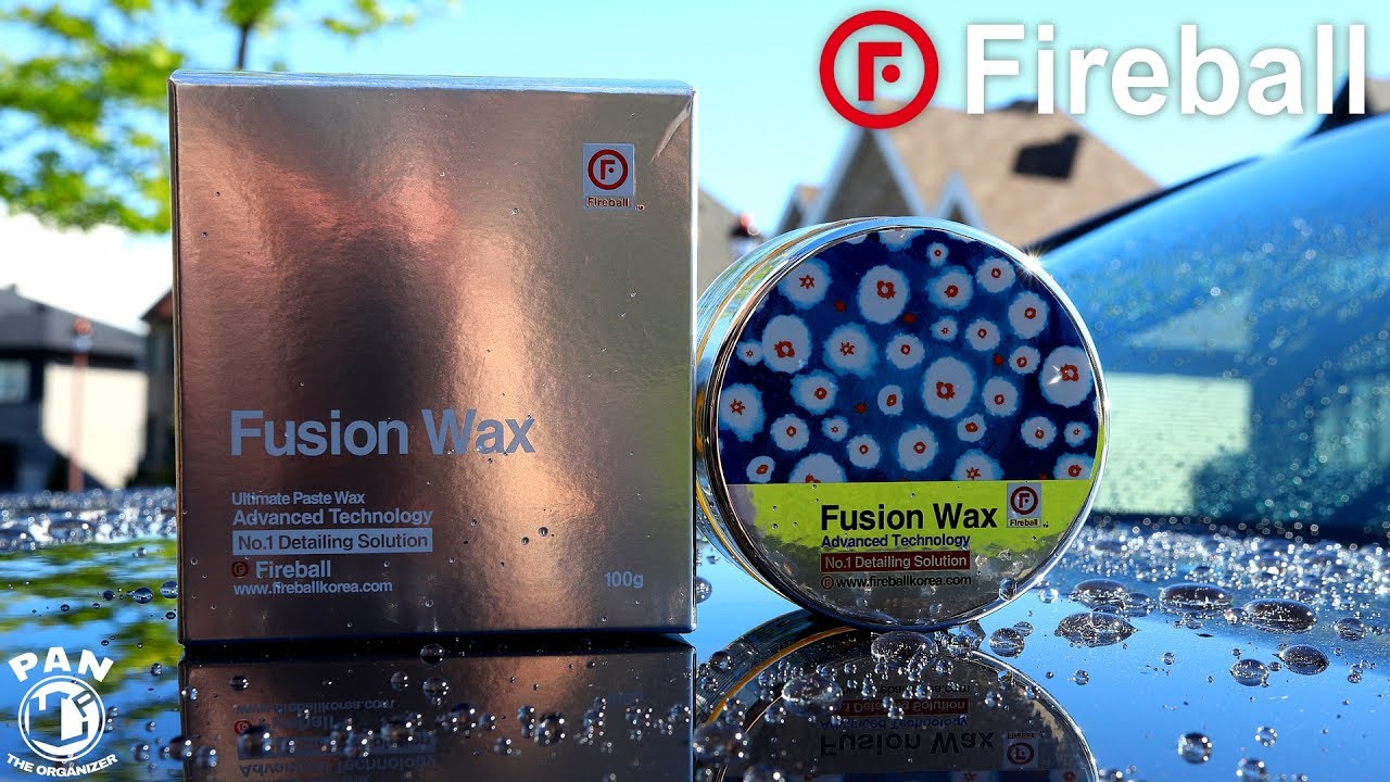 Effet Déperlant de la Cire Fireball Fusion Wax !!!